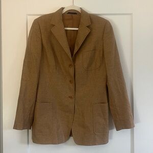 Classic Tan Women's Peacoat